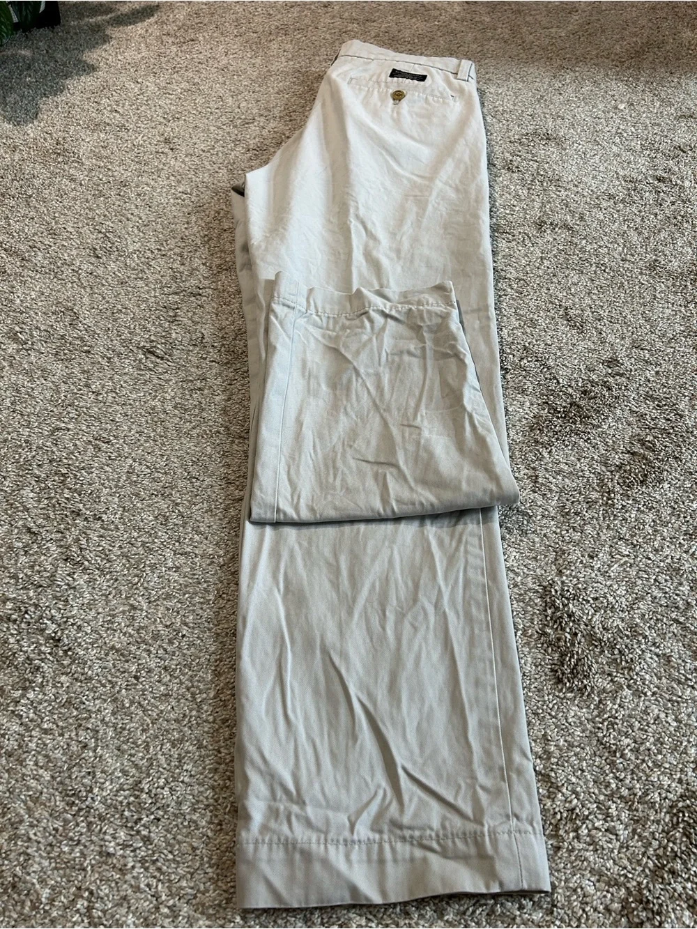 Banana Republic Stone/Tan Chino Dress Pants